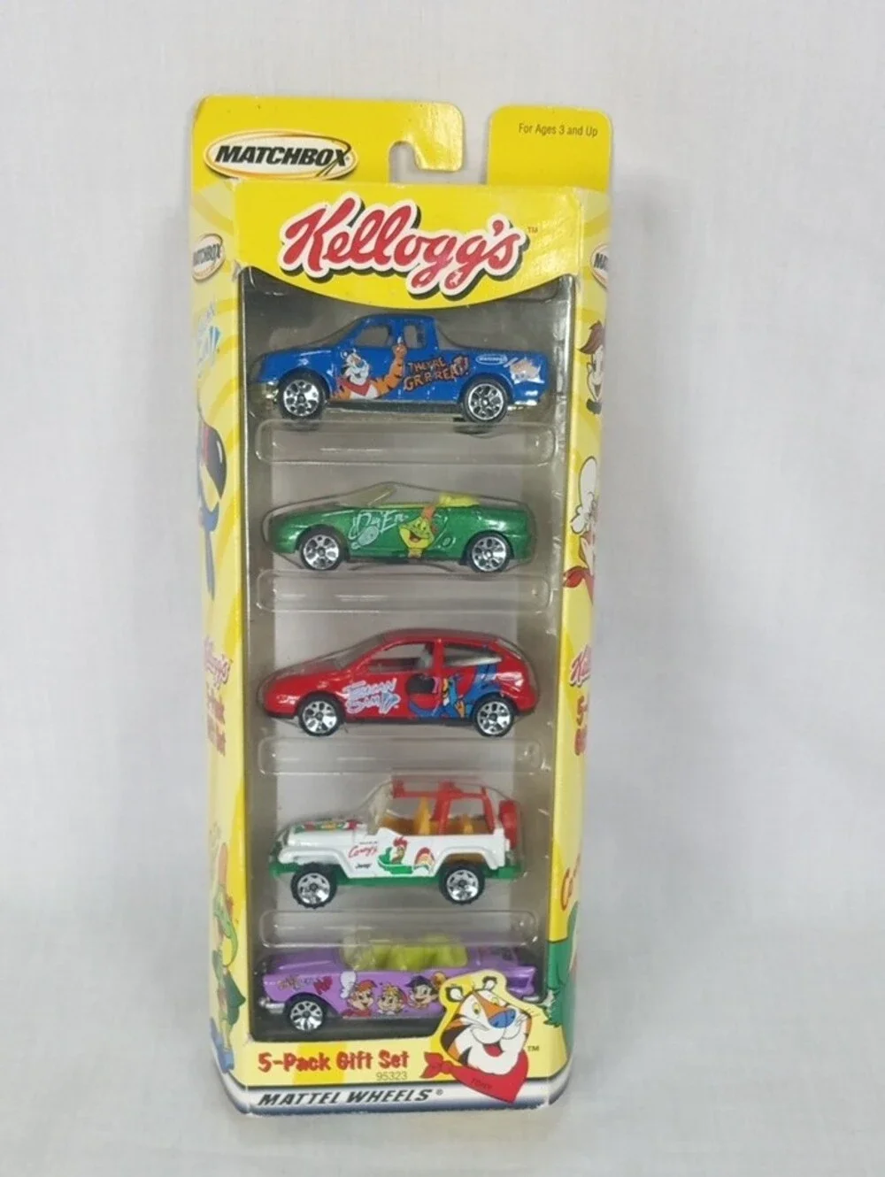 Matchbox & Kellogg's Kids 5-Pack Toy Car Set - Coca-Cola & Kellogg's Themed